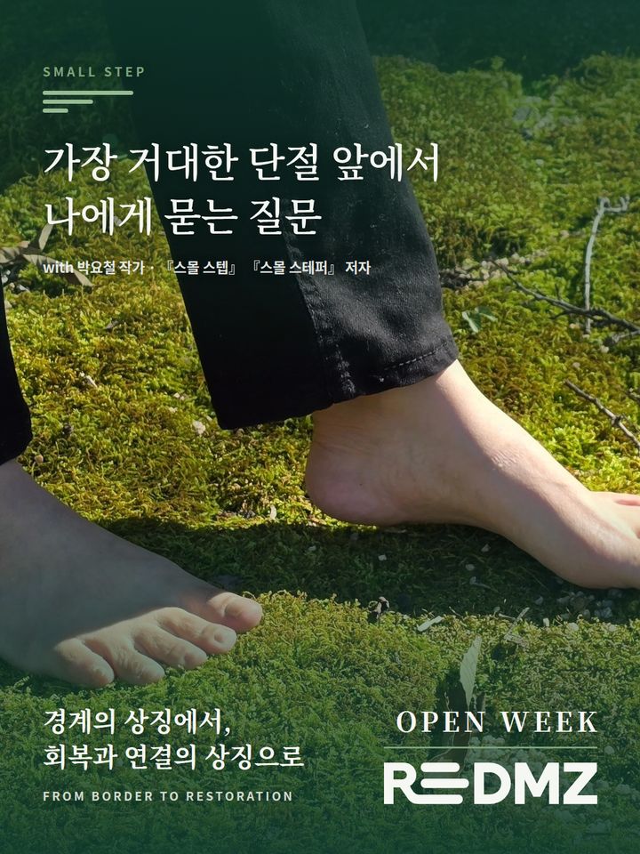 Re:DMZ 오픈위크 포스터 SMALLSTEP